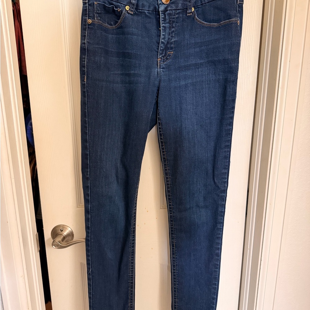 Seven7 Women's Classic Blue Skinny Jeans